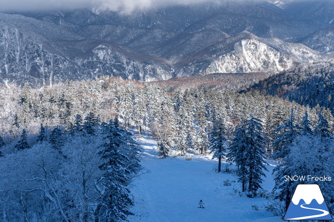 大雪山層雲峡・黒岳ロープウェイスキー場｜雪質も、景色も。やはり黒岳は別格。パウダースノーが舞う、北海道最高所にあるスキー場が営業開始！